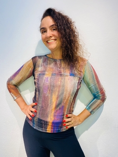 Blusa Pele Tule Munch - buy online