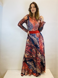 Blusa Pele Tule Leque - loja online