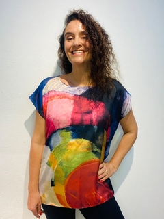 Image of Camiseta Kaftan Cetim Kupkla