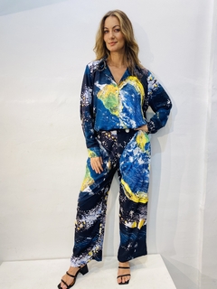 Camisa Social Crepe Mundo - comprar online