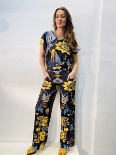 Camiseta Kaftan Jersey Passaro Azul - online store