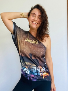 Blusa Ombro Só Crepe Crepúsculo - comprar online