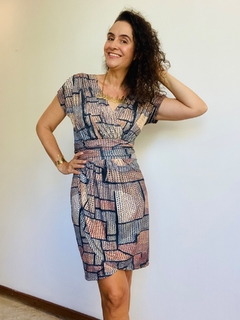 Vestido Tulipa Jersey Paul Klee Cinza - buy online