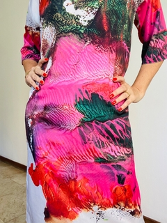 Vestido Básico Tafetá Porta Bandeira - comprar online