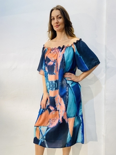 Vestido Cigana Curto Crepe