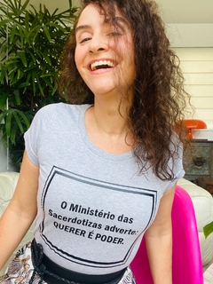 Camiseta T-Shirt Malha Poder - ALESSA