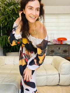Blusa Cigana Bufante Chiffon Tucano na internet