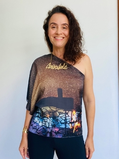 Blusa Ombro Só Crepe Crepúsculo - comprar online