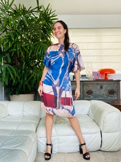 Vestido Asa Faixa Cetim Neve - buy online