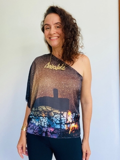 Blusa Ombro Só Crepe Crepúsculo - comprar online