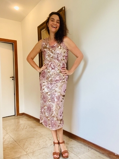 Saia Mini Paetê Rosa - buy online