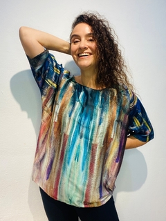 Camiseta Morcego Cetim Munch - online store