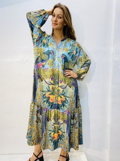 Vestido Chemise Babado on internet