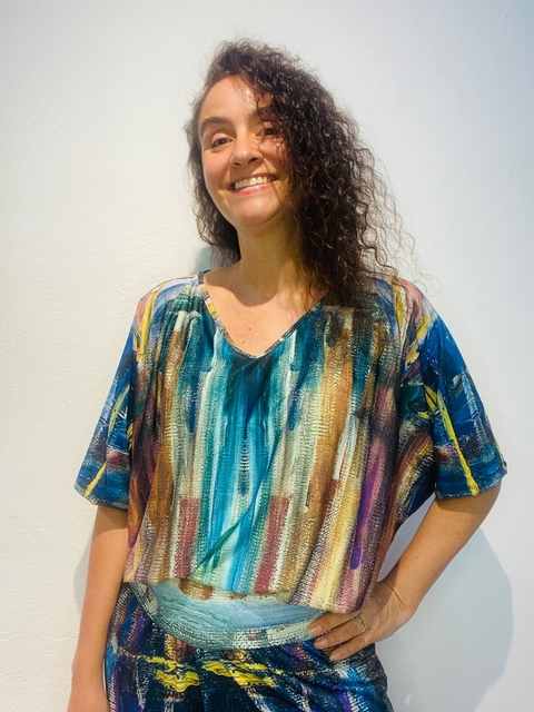 Camiseta Morcego V Jersey Munch