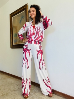 Camisa Social Crepe Coral - loja online