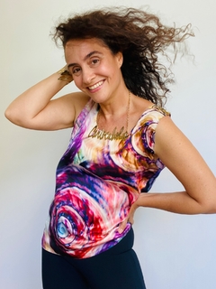 Regata Básica Seda Pura Concha Color - comprar online
