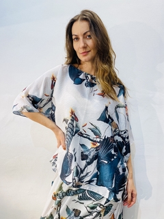 Camiseta Básica Tafeta Birds - loja online