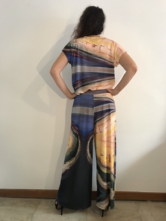 Calça Evasê Jersey Praia - ALESSA