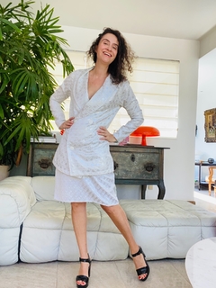 Blazer Losango Branco - comprar online