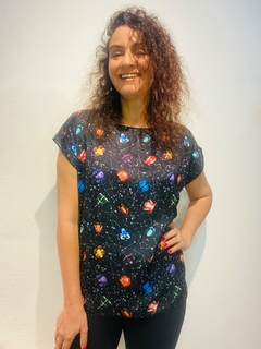 Camiseta Kaftan Cetim Zodiac Joy - buy online
