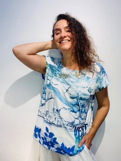 Camiseta Malha Alessa para Veste Rio