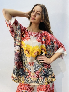 Camiseta Morcego Cetim Cactus - comprar online