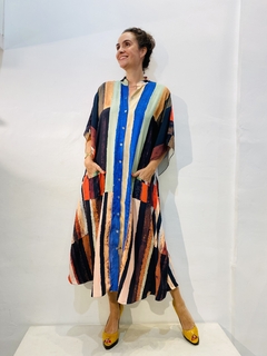 Vestido Chemise Bolso Kleen Listra - ALESSA