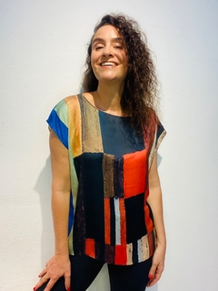 Camiseta Kaftan Cetim Klee on internet