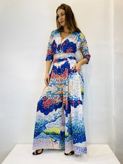 Macacão Sereia Jersey Mar