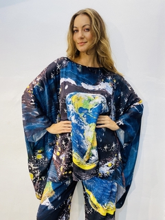 Camiseta Maxi Cetim Mundo - online store