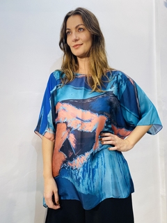Camiseta Morcego Cetim Moinho Invert