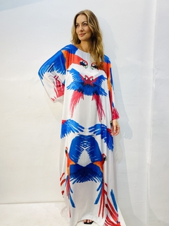 Vestido Maxi Longo Cetim Arara na internet
