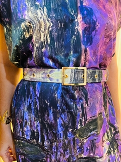 Cinto Forrado Monet Lilás - comprar online