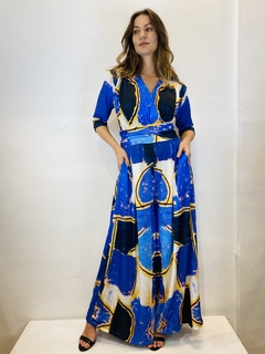 Macacão Sereia Jersey Blue - comprar online