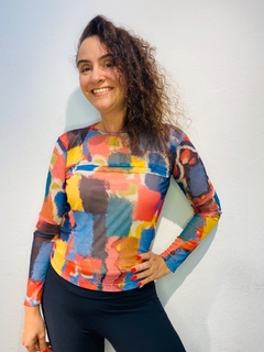 Blusa Pele Tule Fabienne on internet