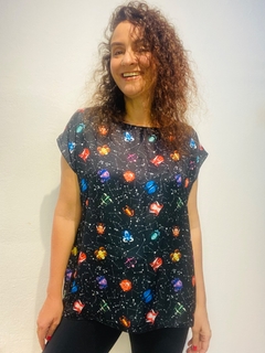 Camiseta Kaftan Cetim Zodiac Joy on internet