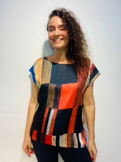 Camiseta Kaftan Cetim Klee
