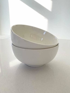 BOWL DE CERAMICA BLANCO 15x7CM