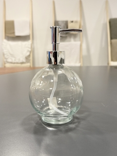 DISPENSER VIDRIO TRANSPARENTE 400ML - comprar online