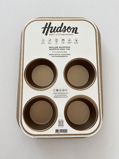 MOLDE P/MUFFIN X6 ANTIADHERENTE HUDSON - comprar online