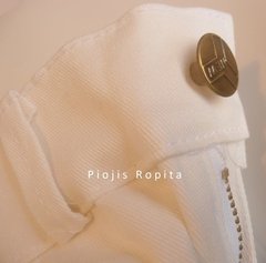 Set conjunto traje bautismo blazer body camisa zapatos pantalon moño y tiradores en internet