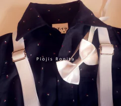 Set conjunto traje bautismo blazer body camisa zapatos pantalon moño y tiradores - tienda online