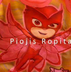 Vestido de buhita pjmask heroes en pijamas con gran volado - comprar online