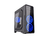 GABINETE GAMEMAX G561 BLACK ATX 3XFAN AZUL ATX