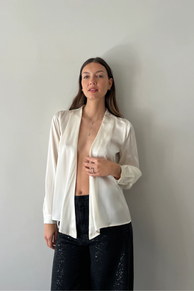 Blusa Manhattan Off White — imagen 2