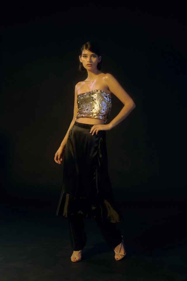 Falda Sevilla Negro — imagen 2