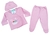 Ajuar 3 Piezas Conejita Rosa - comprar online