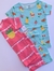 CONJUNTO PIJAMA 4 PEÇAS FRUTAS
