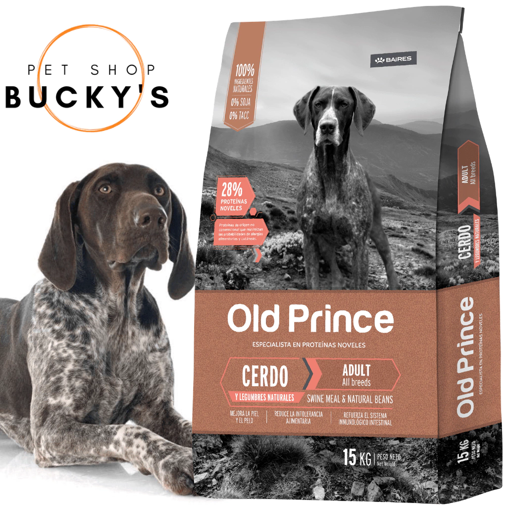 OLD PRINCE CERDO Y LEGUMBRES NATURALES CON PROTEINAS NOVELES