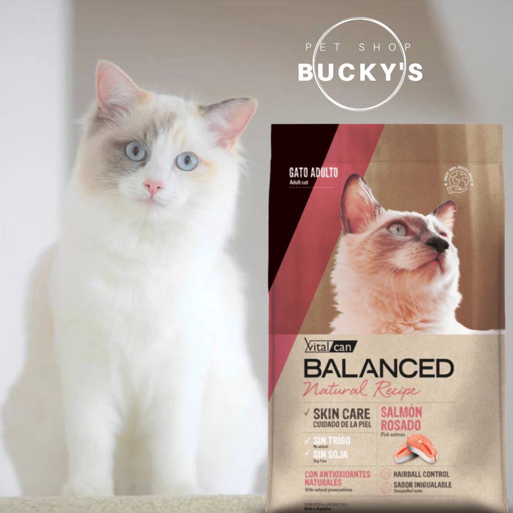 VITAL CAN BALANCED NATURAL RECIPE PARA GATOS ADULTOS SALMON ROSADO